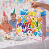 Sac Cadeau Festif Joyeux Anniversaire