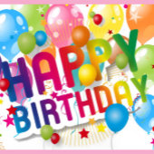 Sac Cadeau Festif Joyeux Anniversaire