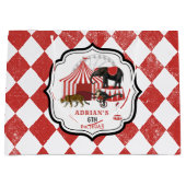 Sac Cadeau Festival du Carnaval de cirque Thème Grand Top Ann (Devant)