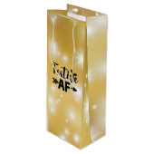 Sac cadeau Festive AF Vin (Devant Angle)
