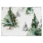 Sac cadeau Festive Fir Tree (Devant)
