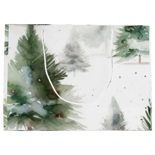 Sac cadeau Festive Fir Tree (Dos)