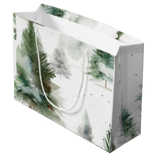 Sac cadeau Festive Fir Tree (Dos Angle)