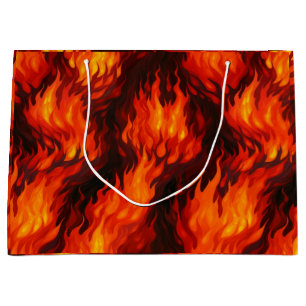 Sac cadeau Feu Flamme