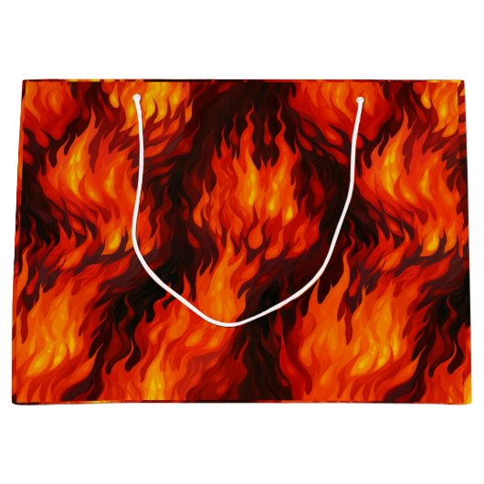 Sac cadeau Feu Flamme (Devant)