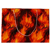Sac cadeau Feu Flamme (Dos)