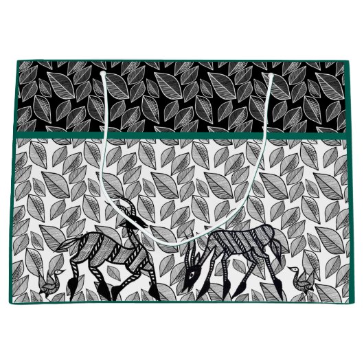 Sac cadeau Feuille (Devant)