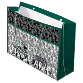 Sac cadeau Feuille (Devant Angle)