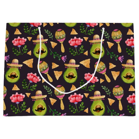 Sac cadeau Fiesta épicé mexicain (Devant)