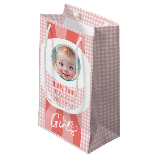 Sac cadeau fille (Devant Angle)