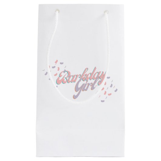 Sac cadeau fille Barkday (Devant)