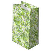 Sac cadeau Flamant rose Palm Vert (Dos Angle)
