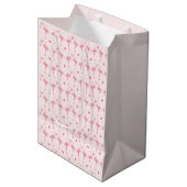Sac cadeau flamants roses (Devant Angle)