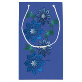 Sac cadeau Fleur Bleue (Dos)
