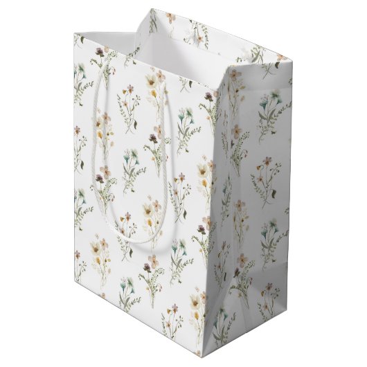 Sac cadeau fleur sauvage (Dos Angle)