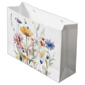 Sac cadeau Fleur sauvage 'Hunny' (Devant Angle)