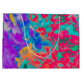 Sac Cadeau Fleurs en Mouvement (Dos)