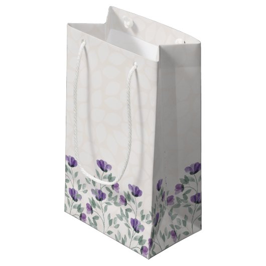 Sac cadeau Fleurs Jardin (Devant Angle)