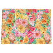 Sac cadeau floral (Devant)