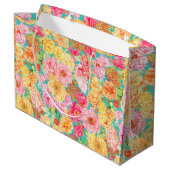 Sac cadeau floral (Dos Angle)