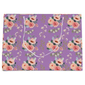 Sac cadeau floral (Devant)