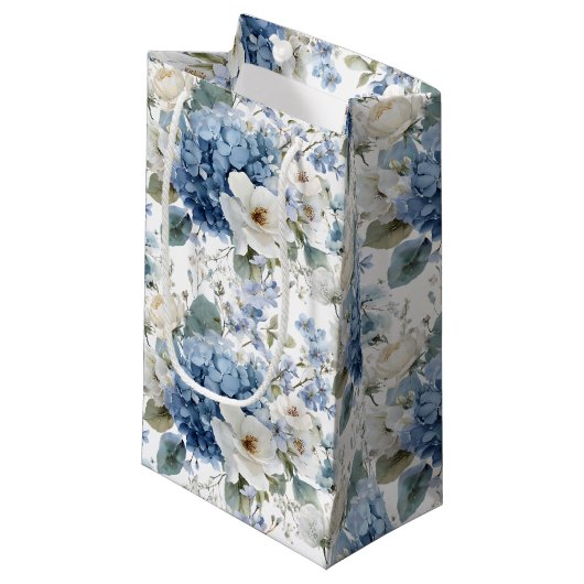 Sac cadeau floral (Devant Angle)