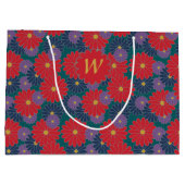 Sac cadeau floral de automne Splashy (Dos)