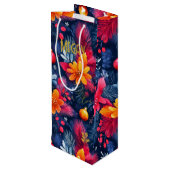 Sac cadeau floral de vacances sur mesure (Dos Angle)