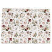 Sac cadeau floral élégant d'automne pour Baby Show (Dos)