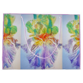 Sac Cadeau Floral Iris Irises (Dos)