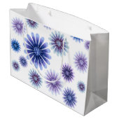 Sac cadeau floral lavande (Dos Angle)