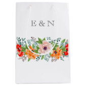 Sac cadeau Floral Moyen (Devant)