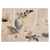 Sac Cadeau Floral Papillon Vintage (Devant)