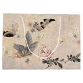 Sac Cadeau Floral Papillon Vintage (Dos)