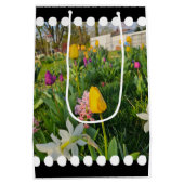 Sac cadeau Floral personnalisé (Dos)