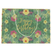 Sac cadeau Forêt Florale (Dos)