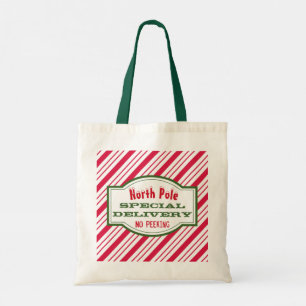 Sac cadeau Fourre-tout de Noël du Pôle Nord