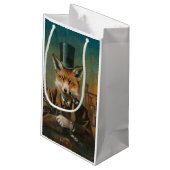 Sac cadeau Fox in Top Hat (Dos Angle)