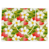 Sac cadeau fraise (Dos)