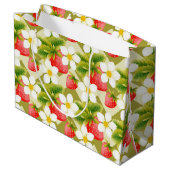 Sac cadeau fraise (Dos Angle)