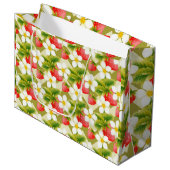 Sac cadeau fraise (Devant Angle)