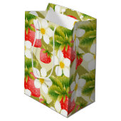 Sac cadeau fraise (Dos Angle)