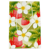 Sac cadeau fraise (Devant)