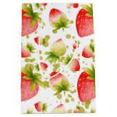 Sac cadeau fraise (Devant)