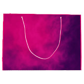 Sac cadeau Fuchsia Purple Cloud - Personnalisable (Dos)
