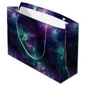 Sac cadeau Galaxy Partie Anniversaire Espace extra (Dos Angle)