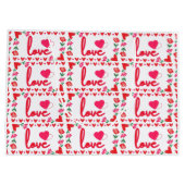 Sac Cadeau Géant Saint-Valentin Amour (Dos)