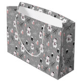 Sac Cadeau Gentil Snowmen (Dos Angle)