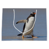 Sac cadeau Gentoo à pagaie (Devant)
