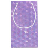 Sac cadeau géométrique Iridescente (Dos)